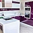 Кухня из акрила-1