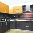 Угловая кухня из пластика-5