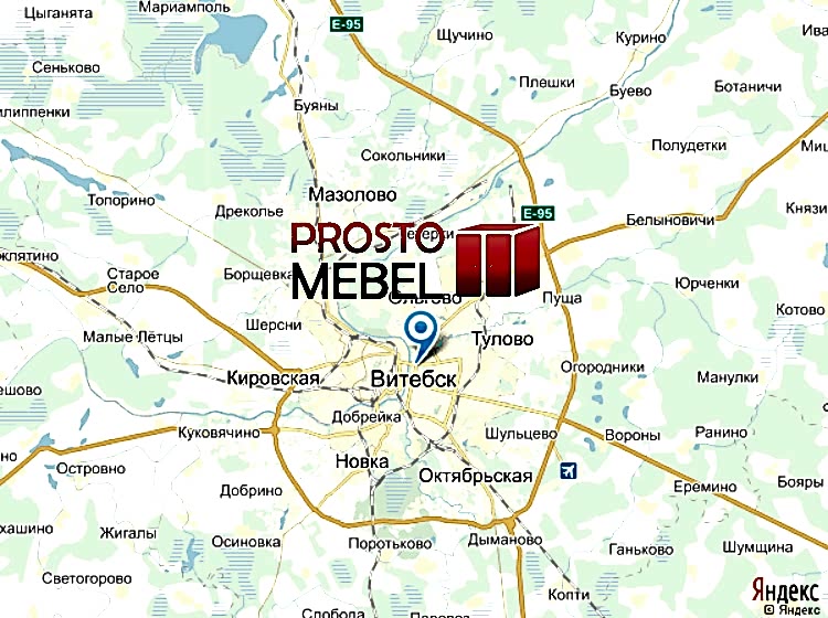Шкафы-купе в Витебске под заказ от компании «Просто Мебель»